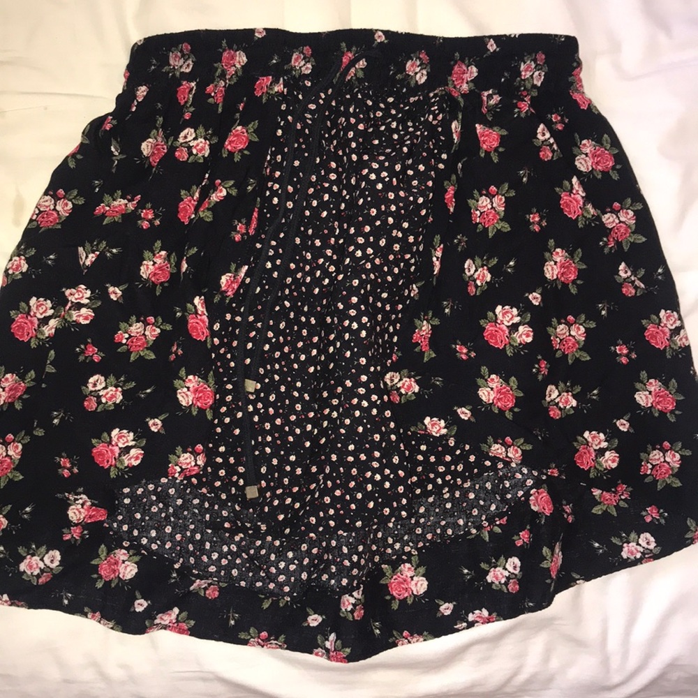 Floral F21 Skirt